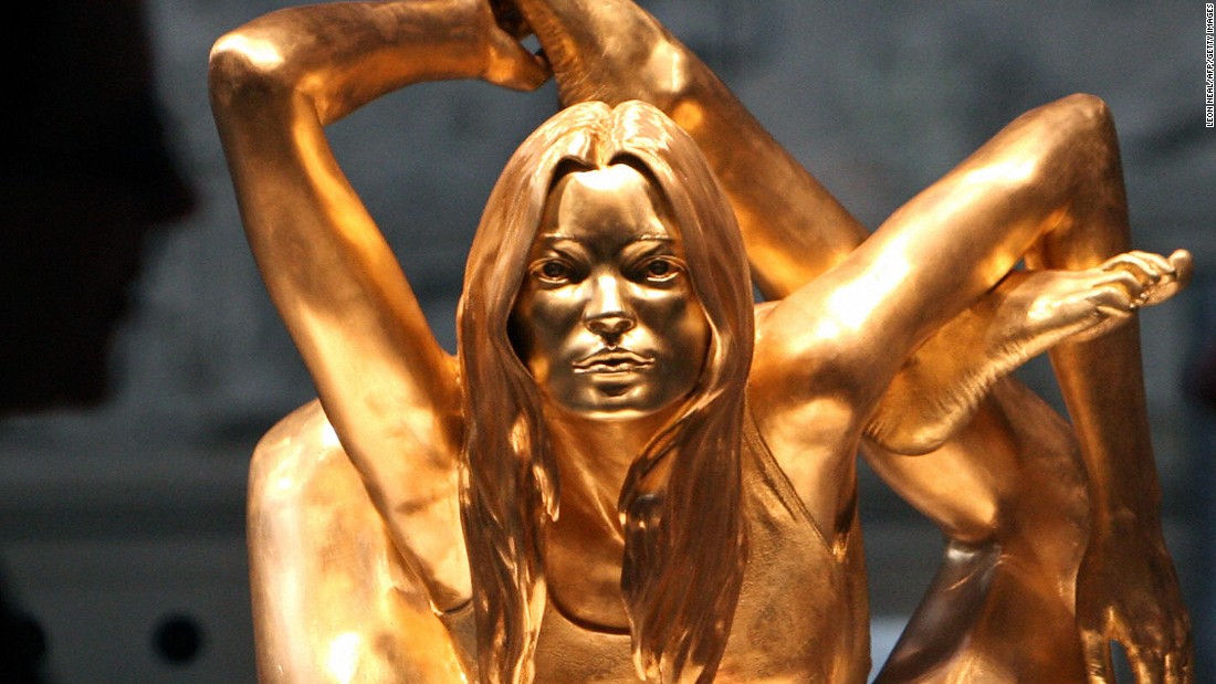 A gold bust of Kate Moss. What next for Marc Quinn?