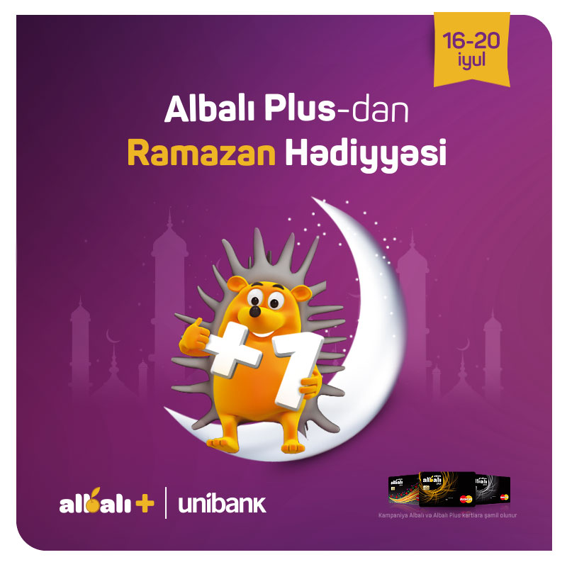 Unibank Ramazan bayramı münasibətilə Azərbaycan xalqını təbrik edir