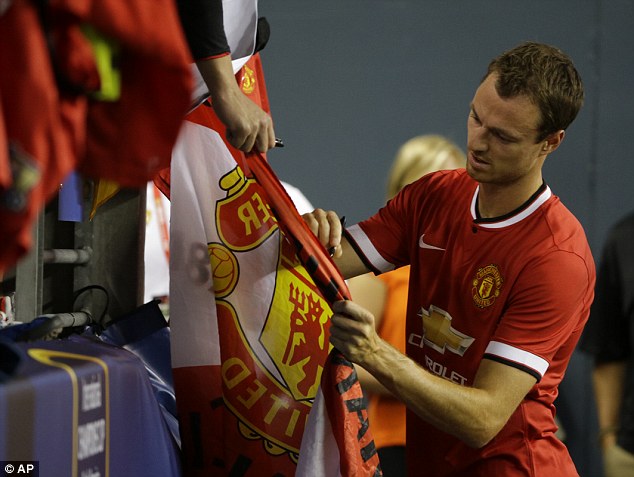 Manchester United will not let Jonny Evans go before...