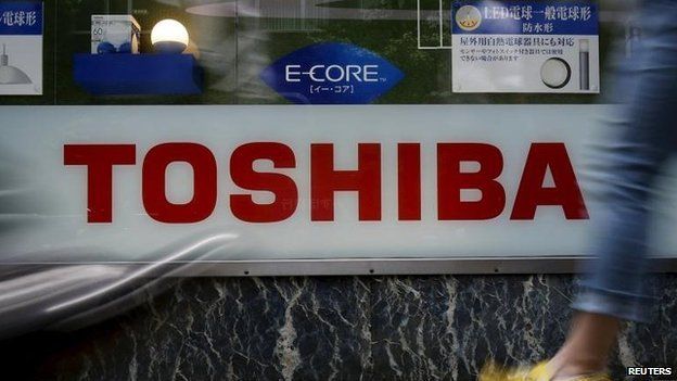 Toshiba chief executive resigns over scandal