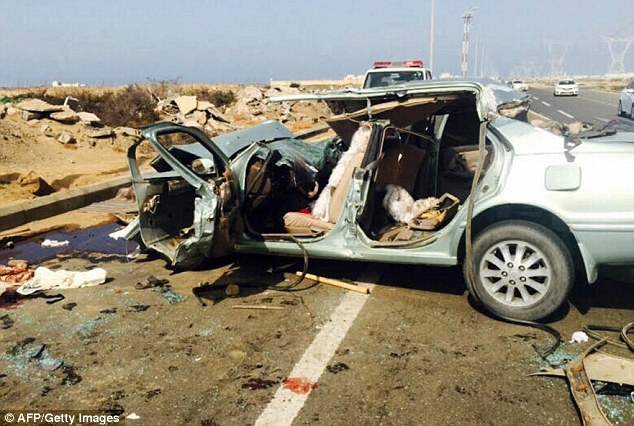 Family of four killed in horrific car crash after running over a CAMEL