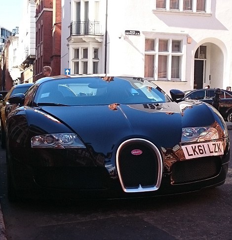 No wonder it's so hard to find a parking space in London!