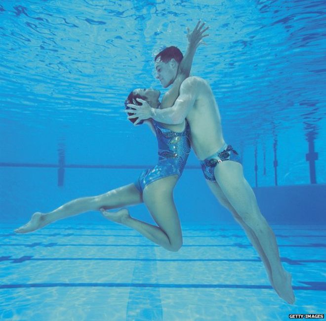 Why can't men be Olympic synchronised swimmers?