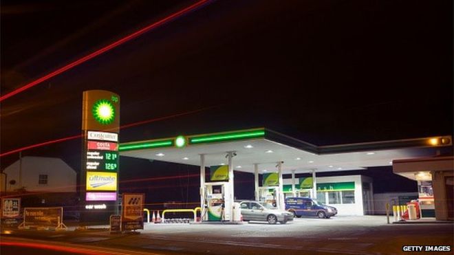 BP profits fall on low oil price