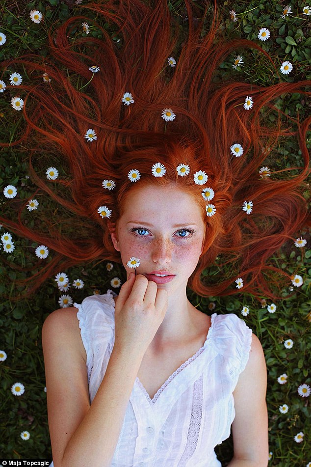 Photographer captures stunning portraits of flame-haired women