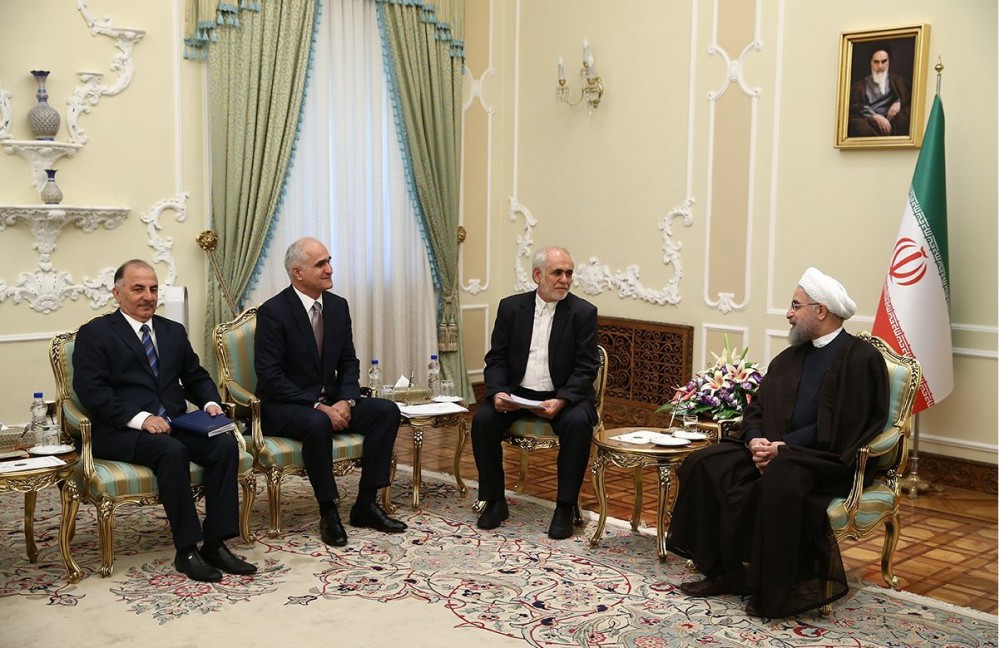 Rouhani says expansion of ties with Azerbaijan important for Iran