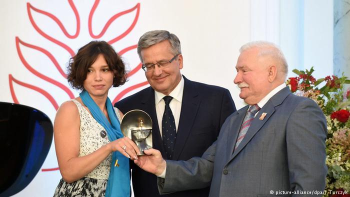 Жанне Немцовой вручили премию