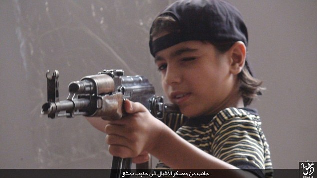 ISIS show off their latest batch of child soldier recruits