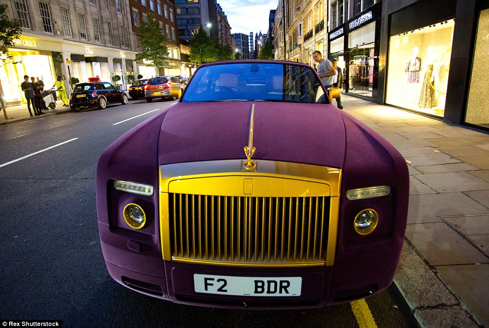 £300,000 Rolls-Royce Phantom