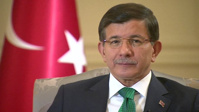 Turkey PM: 'Turkey is a victim of the Syrian crisis'