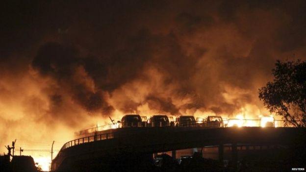 China blasts: Tianjin port city rocked by explosions