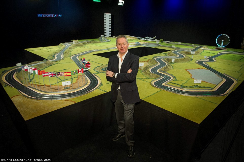 World's biggest Scalextric track designed by Formula One ace Martin Brundle