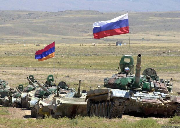 Rusiya Ermənistanda hərbi təlimlərə başladı