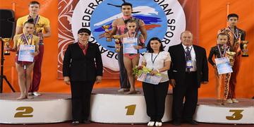 Azerbaijani acrobats grab gold and silver medals at Volkov Cup