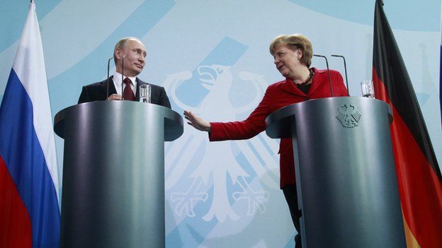 Merkel and Putin: A grudging relationship