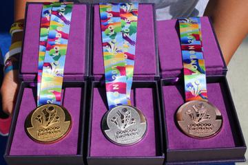 Medals of EuroHockey Championships 2015 made by Azersouvenir