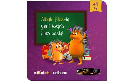 Albalı Plus-dan məktəbli kampaniyası