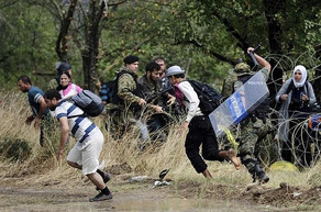 Произошло столкновение на границе Греции и Македонии