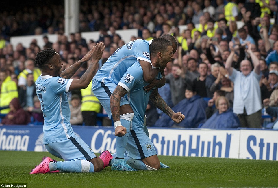 Everton 0-2 Manchester City