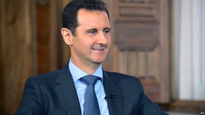 Syria's Assad 'confident' of Iranian and Russian support