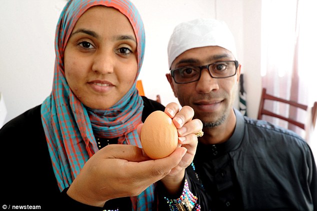 'It's a message calling for world peace' say a Muslim couple