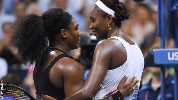 US Open: Serena Williams beats sister Venus to reach semi-finals