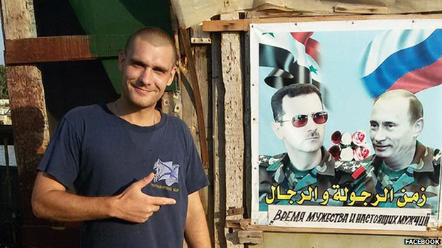 Who are these Russian fighters posting pics of themselves in Syria?