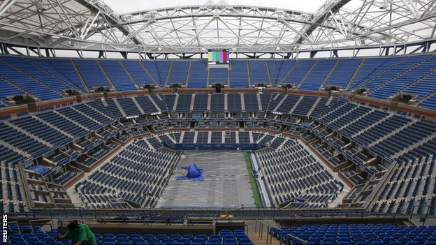 US Open 2015: Women's semi-finals postponed because of rain