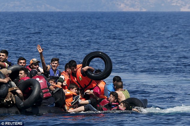 FIFTEEN young children - including four babies - among 34 refugees who drowned