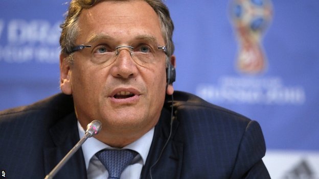 Fifa secretary Jerome Valcke suspended