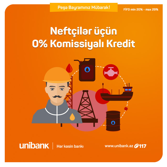 UNİBANKdan neftçilərə hədiyyə