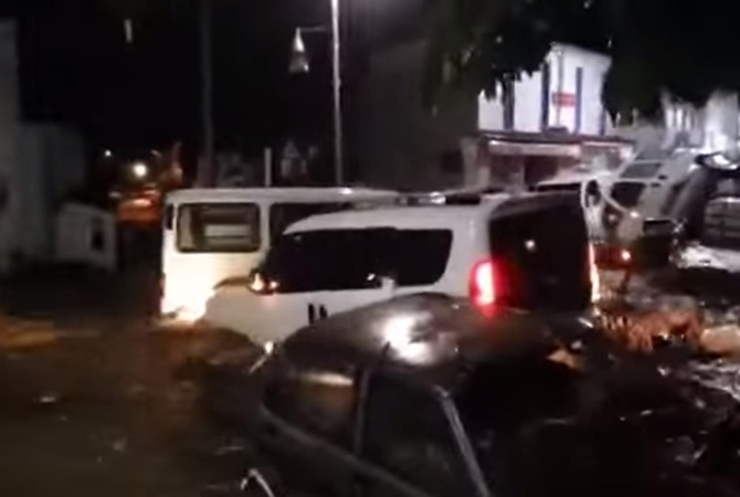 В Бодруме сильнейшее наводнение