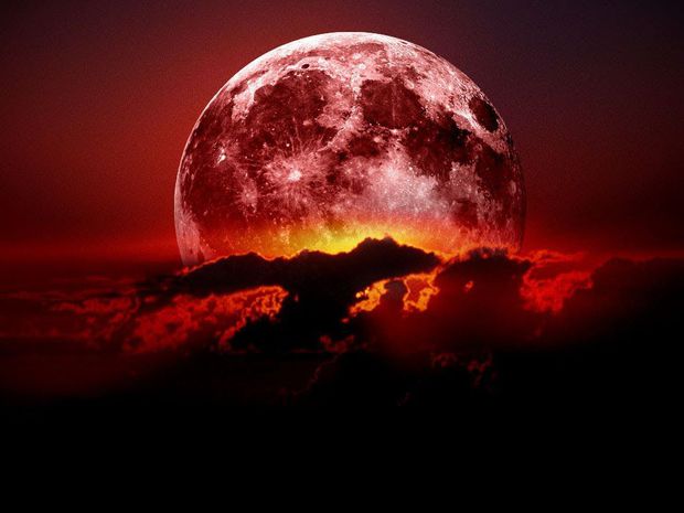 Cегодня ночью в небе взойдет «кровавая Луна»