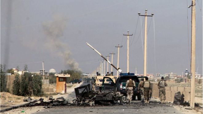 Afghan Taliban attack: Fierce clashes for control of Kunduz