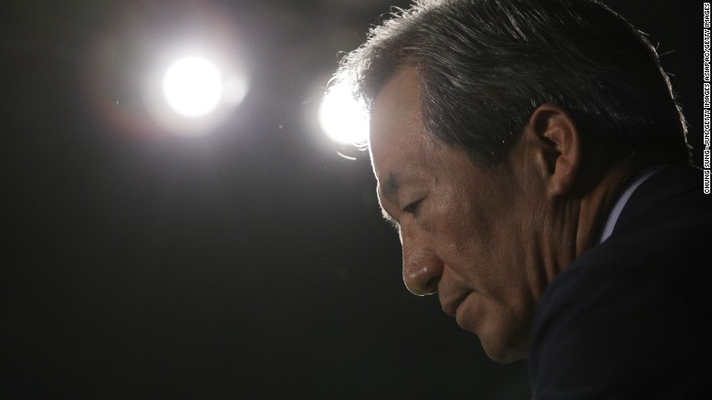 FIFA presidential candidate Chung Mong-joon faces suspension