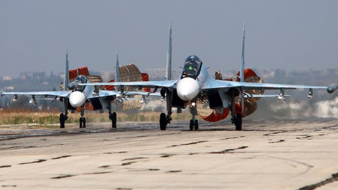 Syria conflict: Russia violation of Turkish airspace 'no accident'