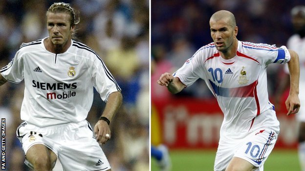 New 'Legends World Cup' hoping to attract Beckham and Zidane