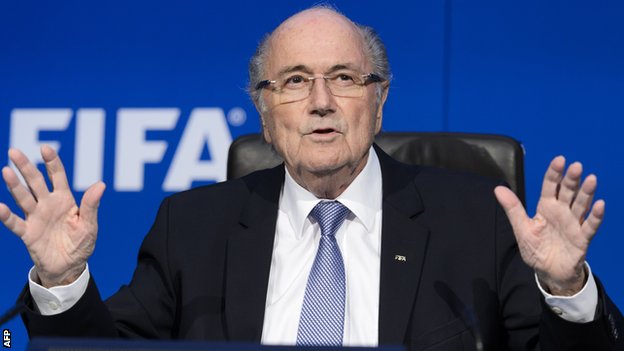 Sepp Blatter: Fifa president facing 90-day suspension