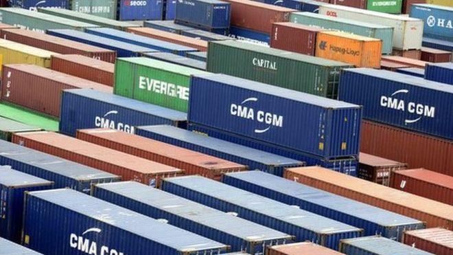 German exports fall sharply in August