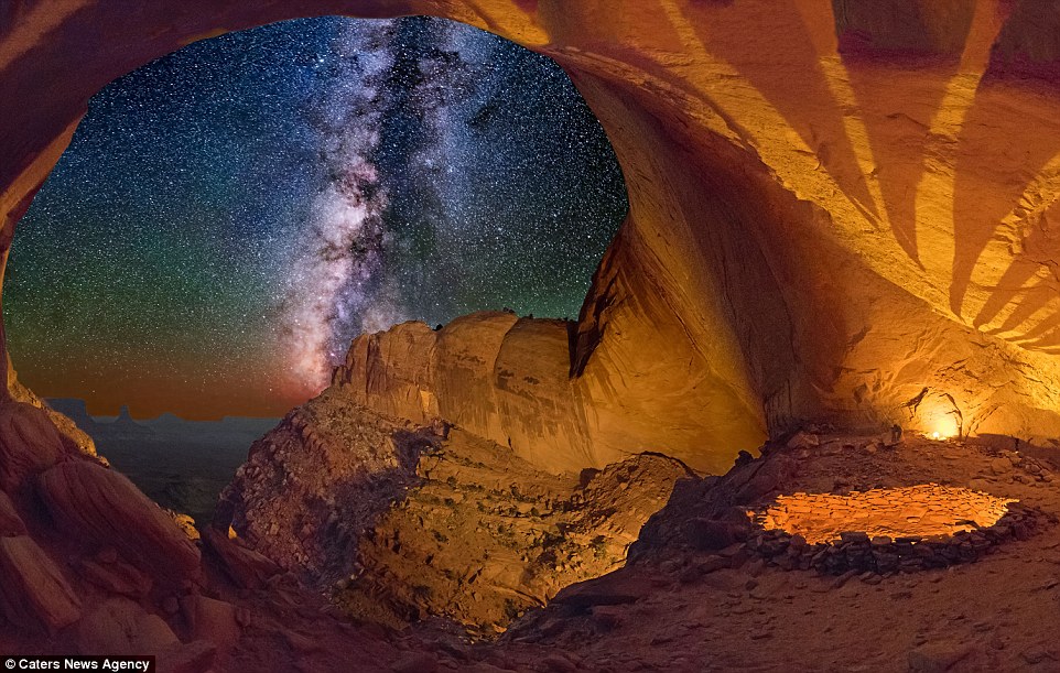 Stunning pictures show Utah caves