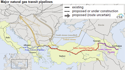 New pipeline to triple Azerbaijani gas piped to Europe, avoiding Russia