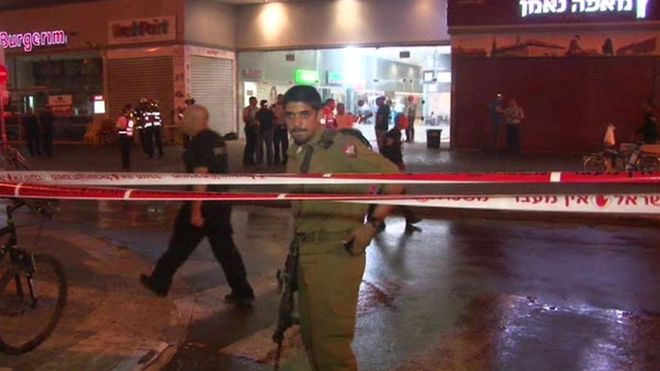 Israel-Palestinian violence: Israeli killed in Beersheva bus station attack