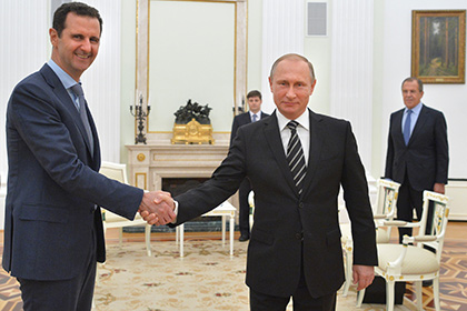 Асад поблагодарил Путина