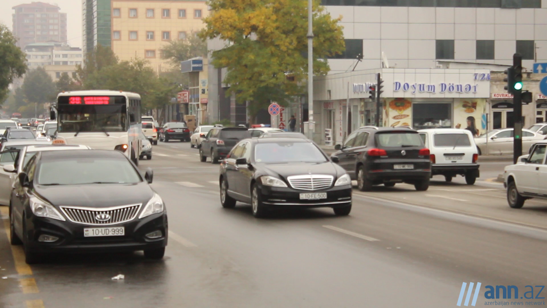 В ОБЪЕКТИВЕ: В Баку увеличилась скорость движения