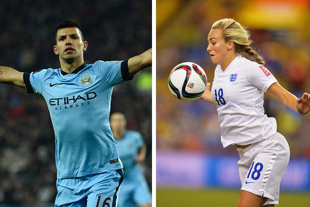 Manchester City star Sergio Aguero linked to England striker Toni Duggan