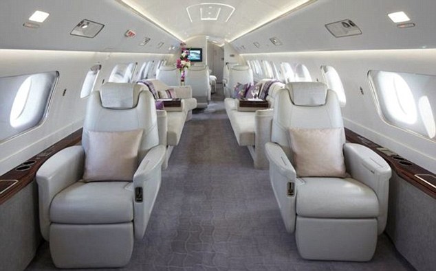 Take a peek inside Embraer's £34m private plane