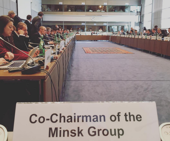 Сопредседатели выступили в Постоянном Совете ОБСЕ