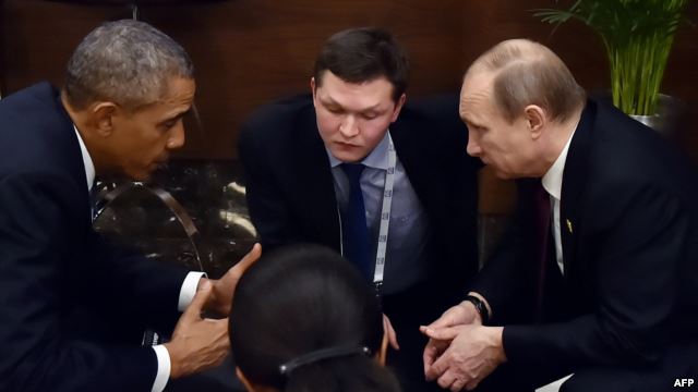 Putin və Obama görüşdü