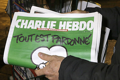 Charlie Hebdo изобразил террориста
