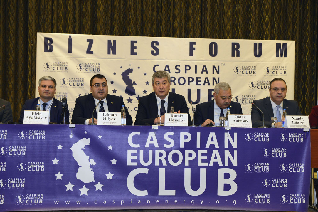 Caspian European Club biznes-forum keçirib